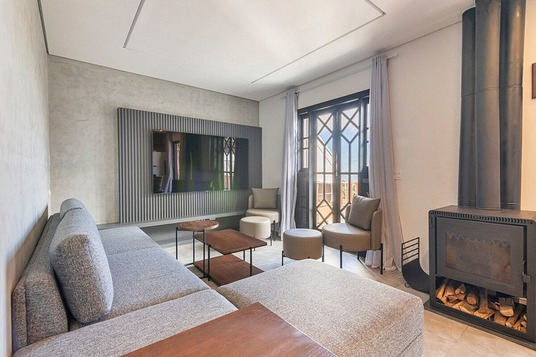 Apartamento Duplex de luxo em Campos do Jordão