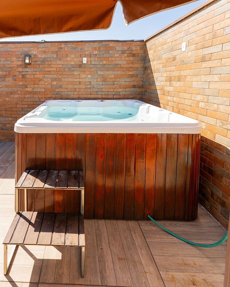 Duplex com Jacuzzi em Riviera