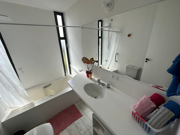 Architect's house with view, garden and fireplace