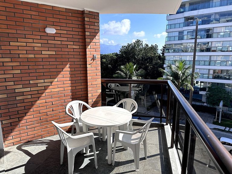Apartamento pé na areia em Riviera de São Lourenço