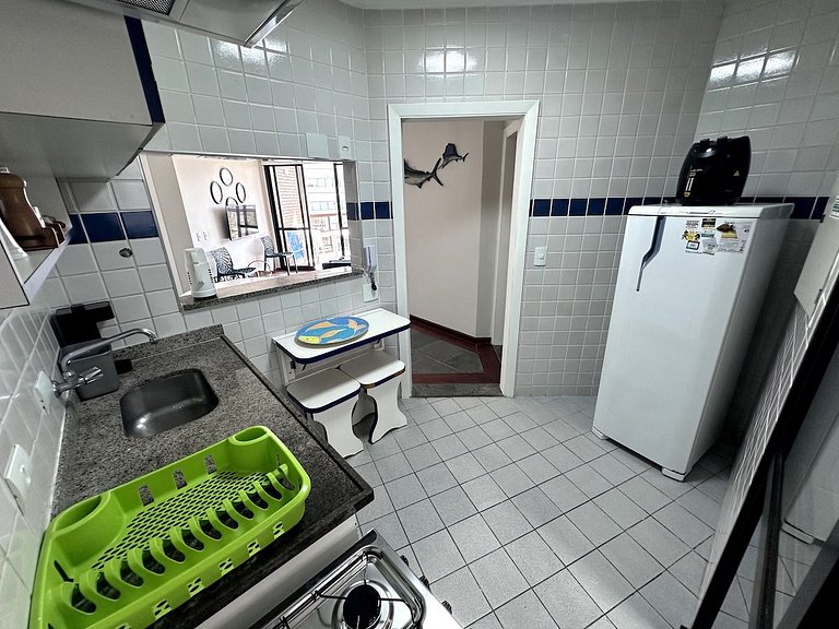 Apartamento pé na areia em Riviera de São Lourenço