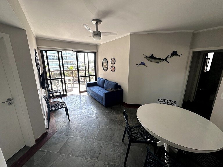 Apartamento justo en la arena en Riviera de São Lourenço