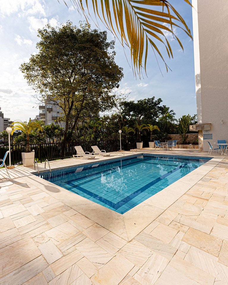 Apartamento justo en la arena en Riviera de São Lourenço