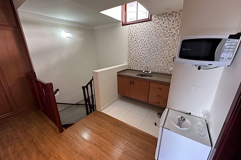 Duplex com vista para pôr do sol