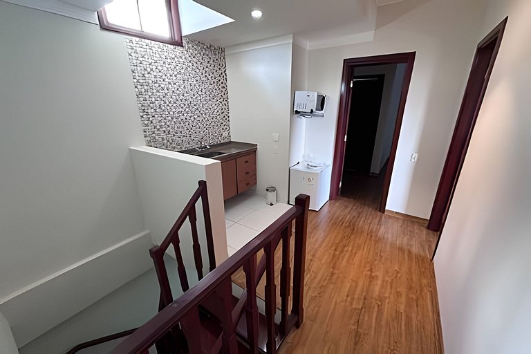 Duplex com vista para pôr do sol