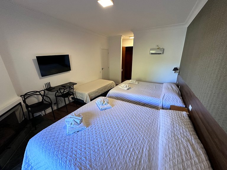 Flat Acolhedor para 5 Pessoas em Campos do Jordão