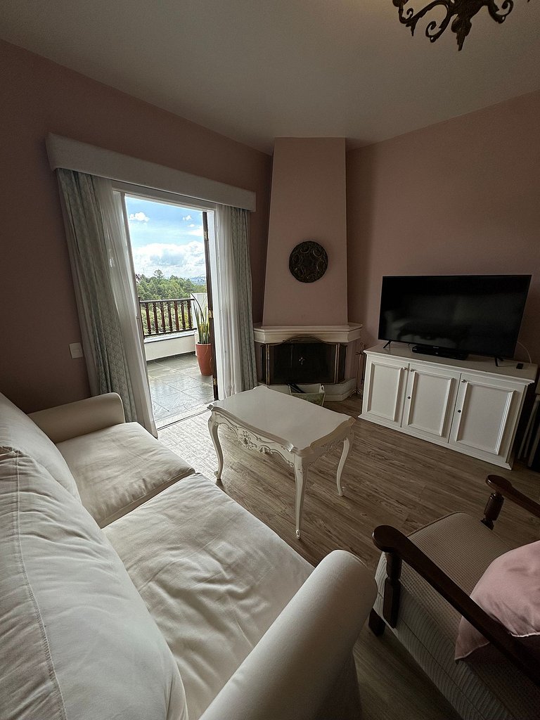 Apartamento Rosa en Castelo para Familia