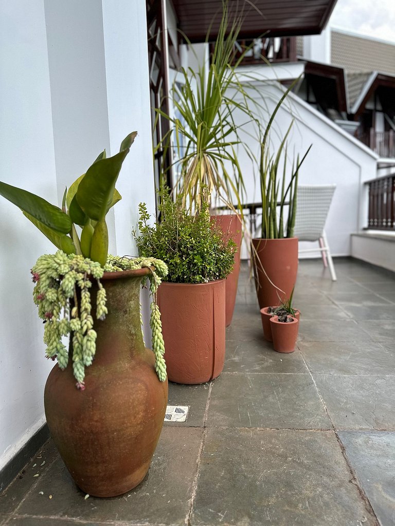 Apartamento Rosa en Castelo para Familia