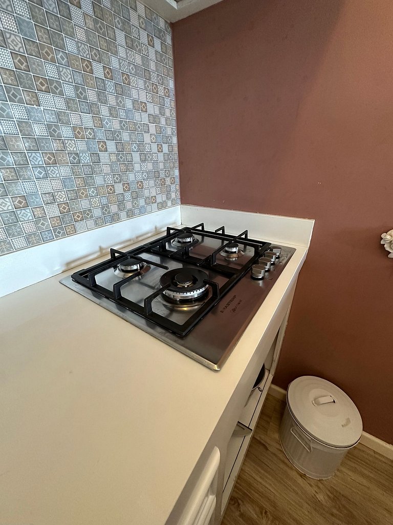 Apartamento Rosa en Castelo para Familia