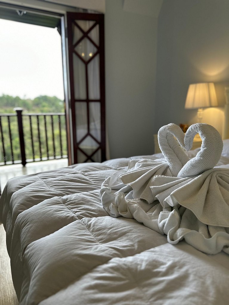 Apartamento Rosa en Castelo para Familia