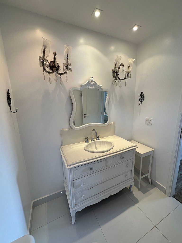 Apartamento Rosa en Castelo para Familia