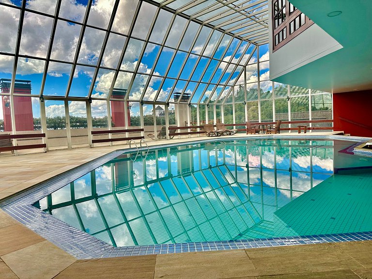 Flat en el castillo Quatre Saisons c/ piscina