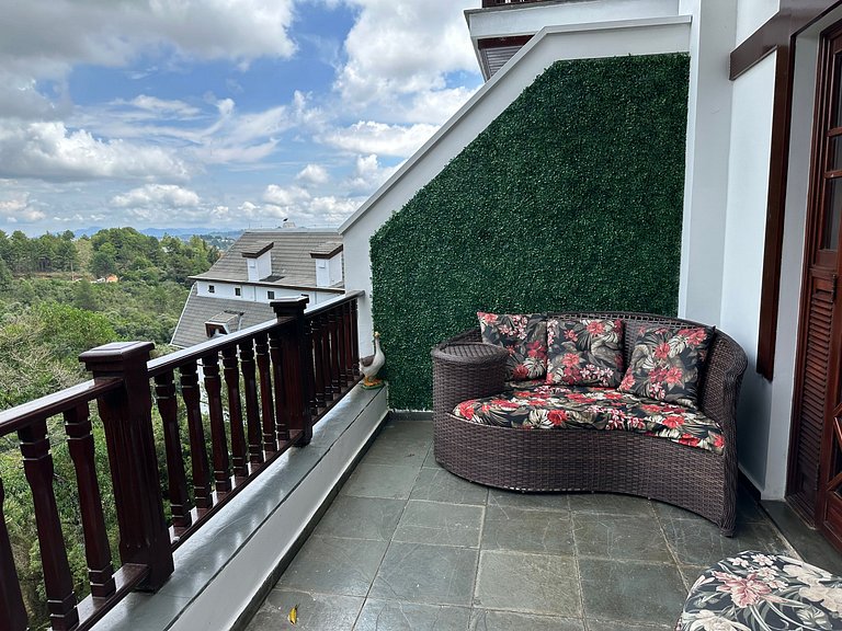 Flat com Lareira e Banheira | Home Green Home - Campos