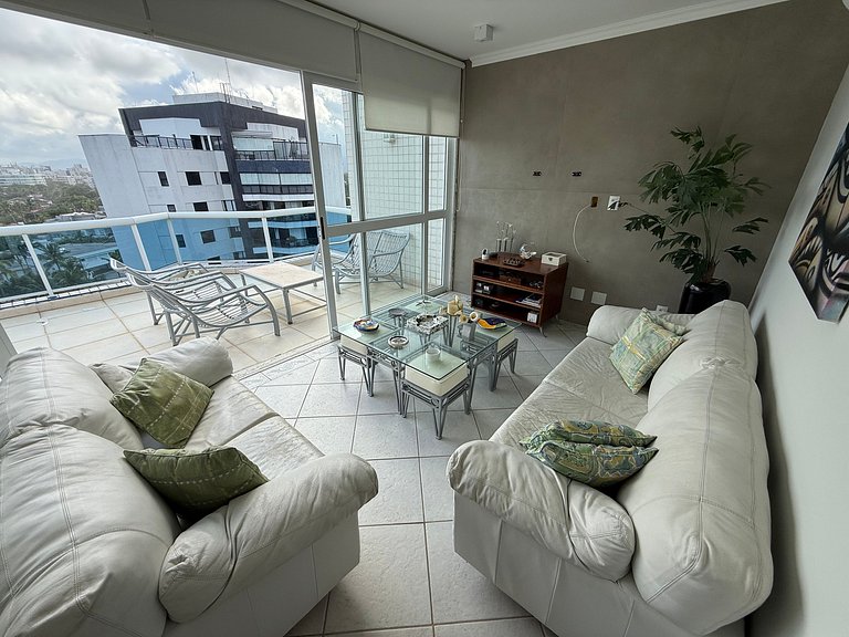 Cobertura com Piscina e Vista Mar | Porto Maré