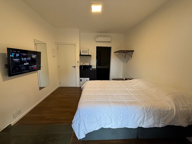 Suite com Ar-condicionado Quente e Frio