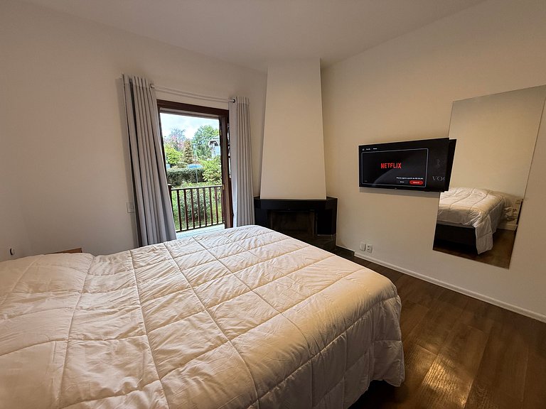 Suite com Ar-condicionado Quente e Frio