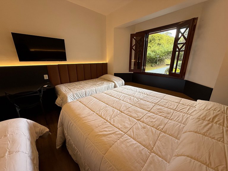 Flat para 5 | Home Green Home - Campos do Jordão