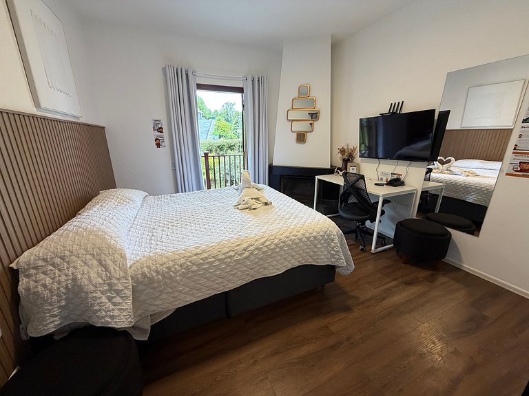 Suite con aire acondicionado frío y calor