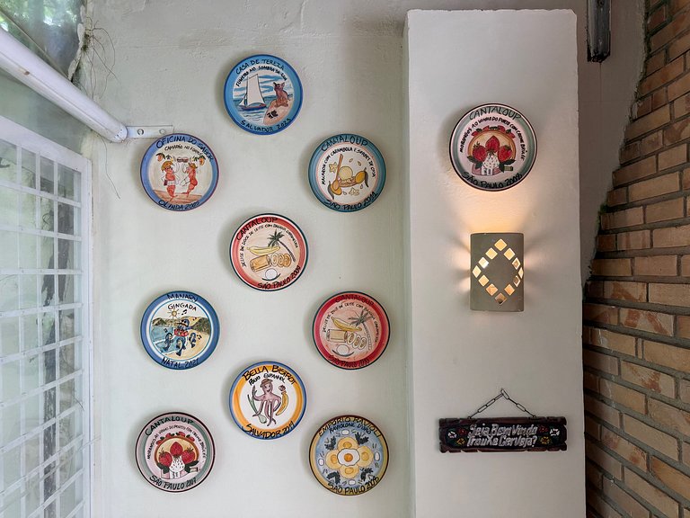 Casa completa em Juquehy com Serviço de praia