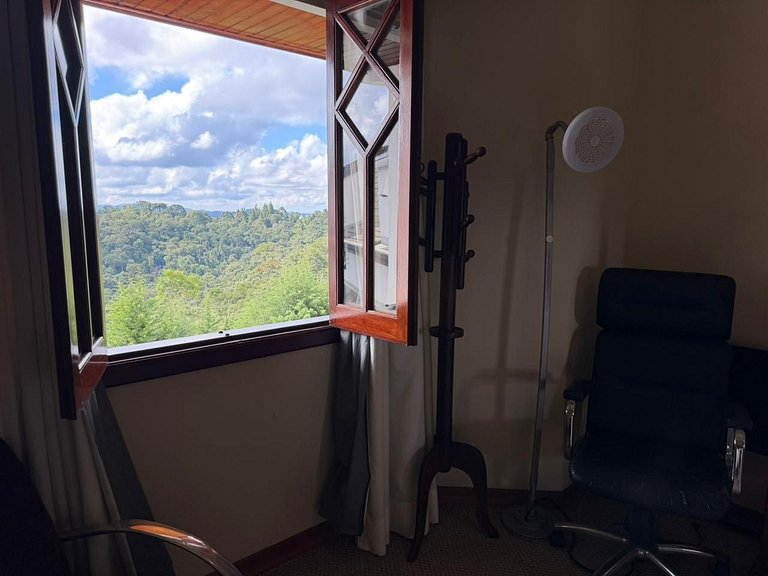 Flat with Fireplace and Sunset View