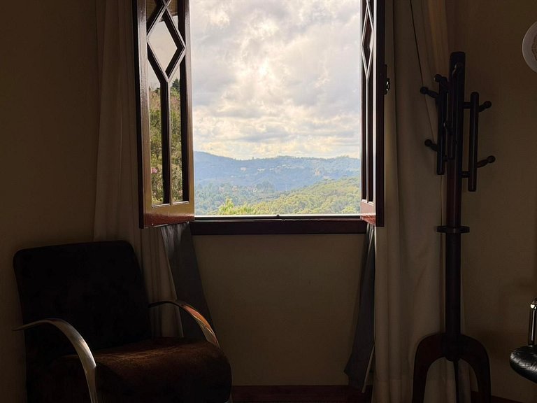 Flat with Fireplace and Sunset View
