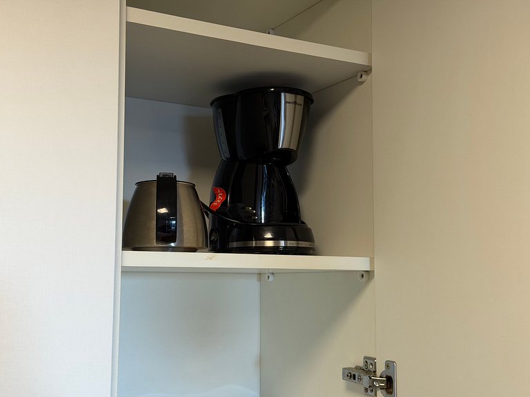 Flat com varanda e conforto nas montanhas