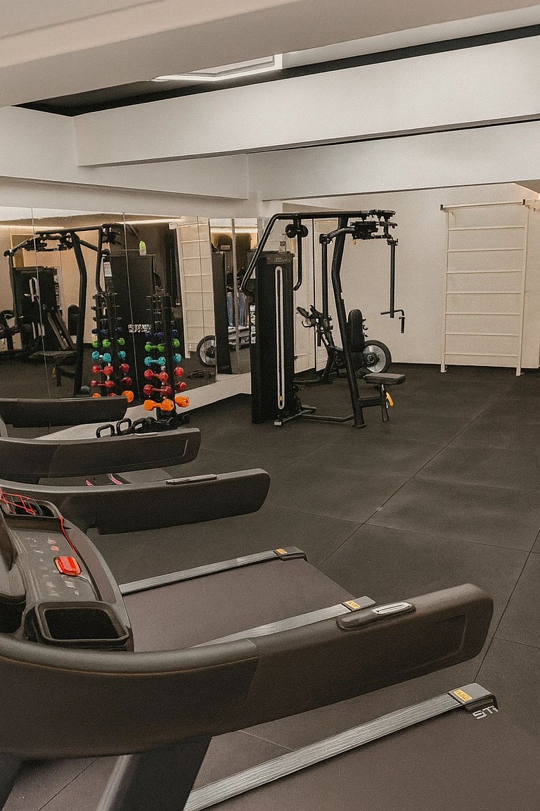 Flat com varanda e conforto nas montanhas