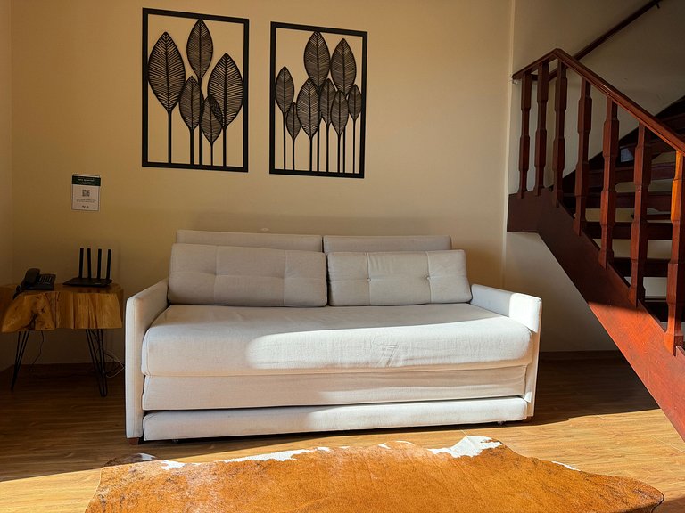 Refúgio duplex charmoso com vista