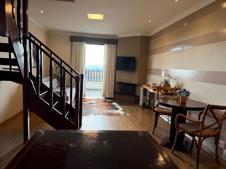 Duplex funcional em Campos do Jordão