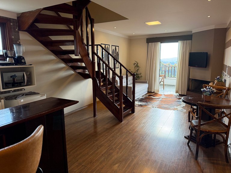 Duplex funcional em Campos do Jordão