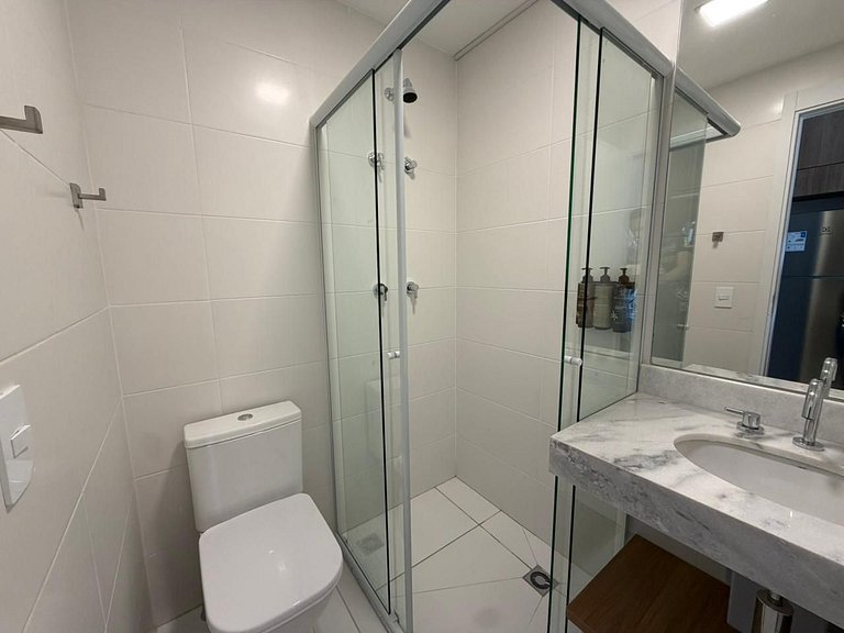 Studio na Vila Madalena • Cama Queen + Ar-cond