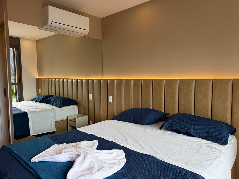 Studio na Vila Madalena • Cama Queen + Ar-cond