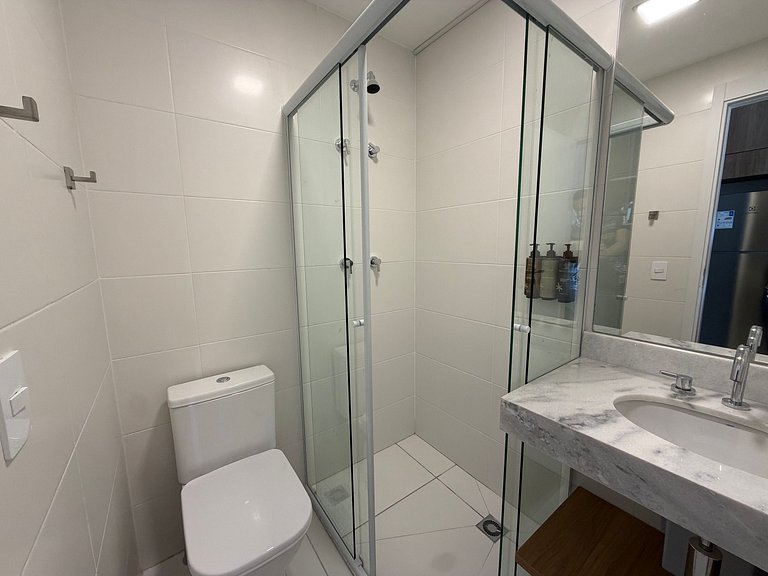 Studio na Vila Madalena • Cama Queen + Ar-cond
