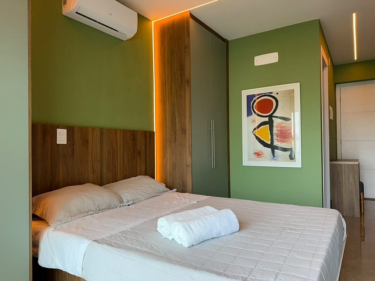 Hospedagem para casal, Isla 1212, varanda, São Paulo