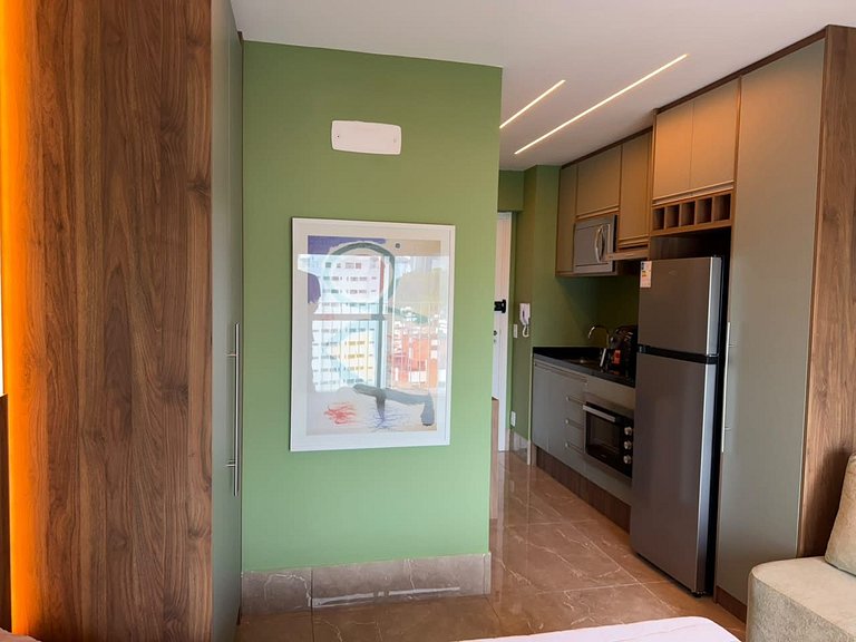 Hospedagem para casal, Isla 1212, varanda, São Paulo