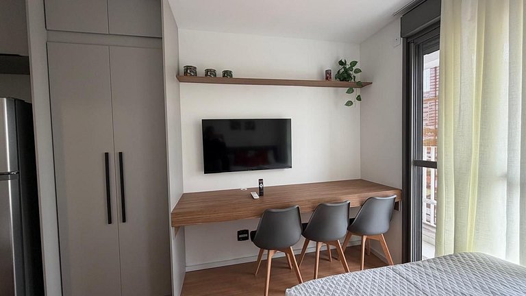 Modern Studio · Vila Madalena · Great Location